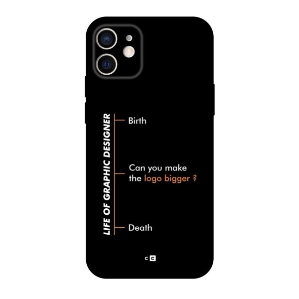 Graphic Designer Life Back Case for iPhone 12 Pro